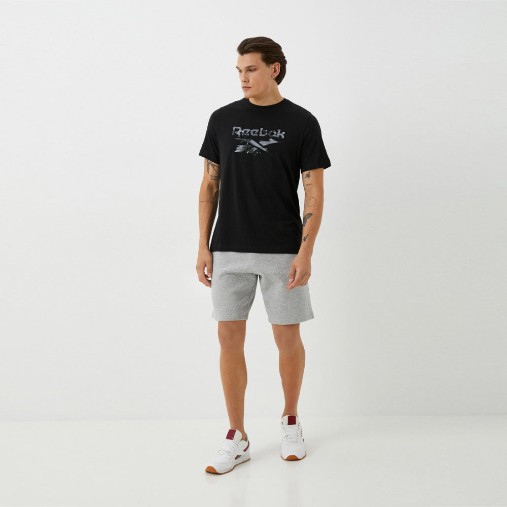 Identity Left Leg Logo Shorts - Men
