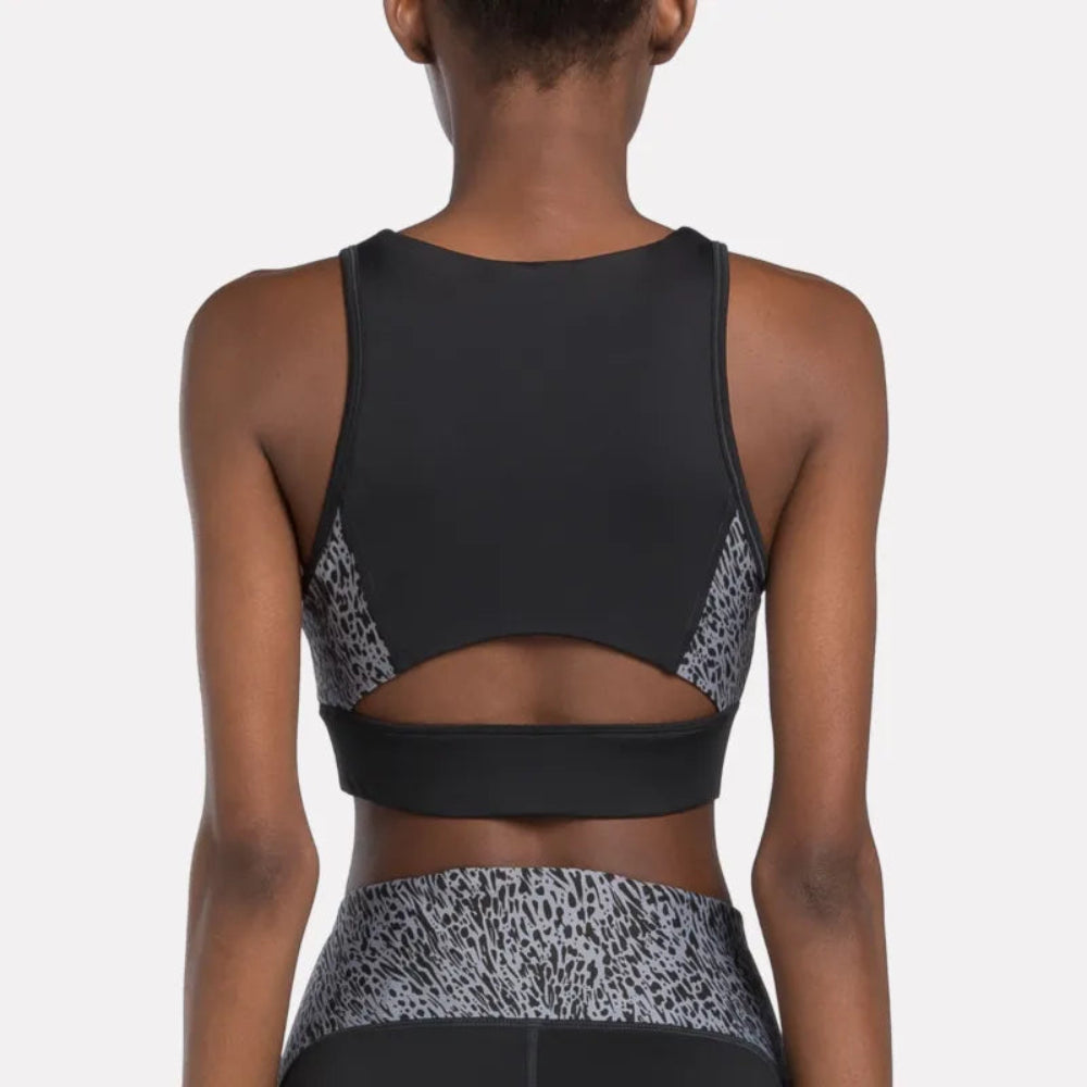 Running All Over Print Sports Bra - Women
