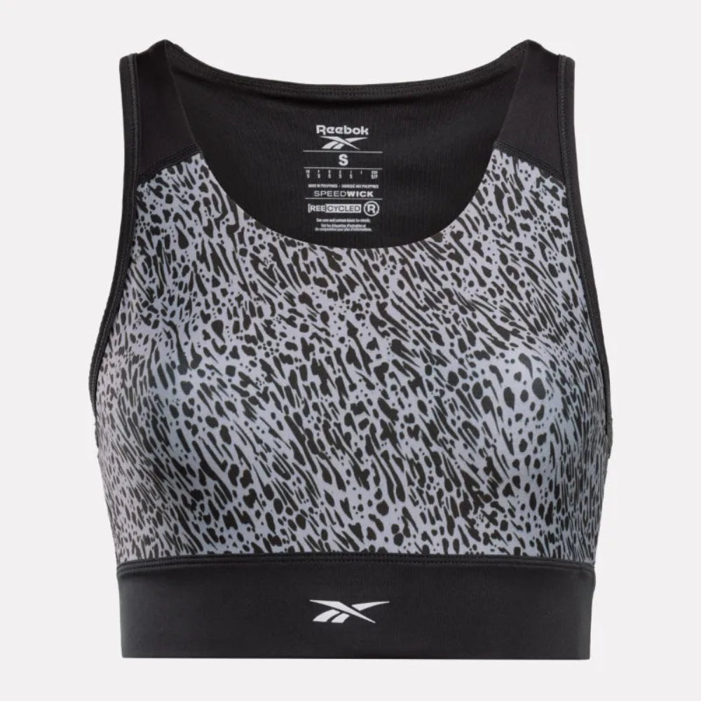 Running All Over Print Sports Bra - Women