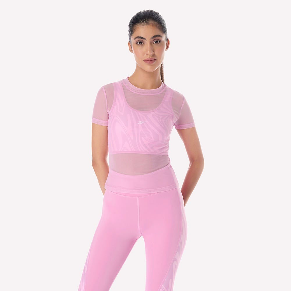 Modern Safari Mesh T-Shirt - Women