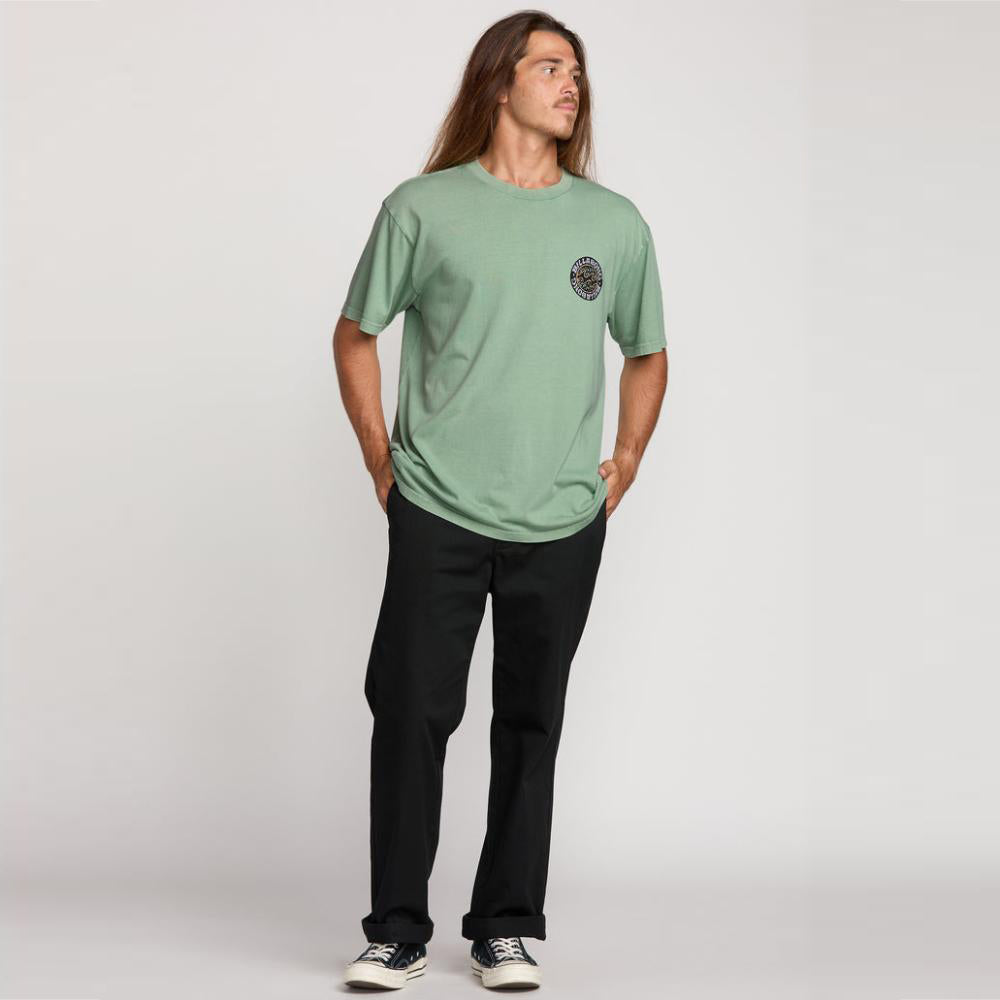 Decal Regular Wave Wash Tee - Men