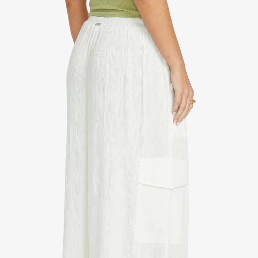 Beach Babe Cargo Elastic Pants - Women