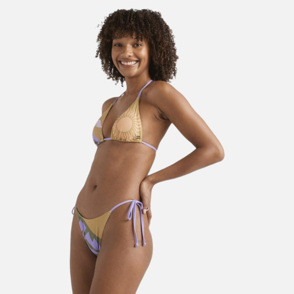 Feel The Heat Tie Side Hike Bikini Bottom - Women