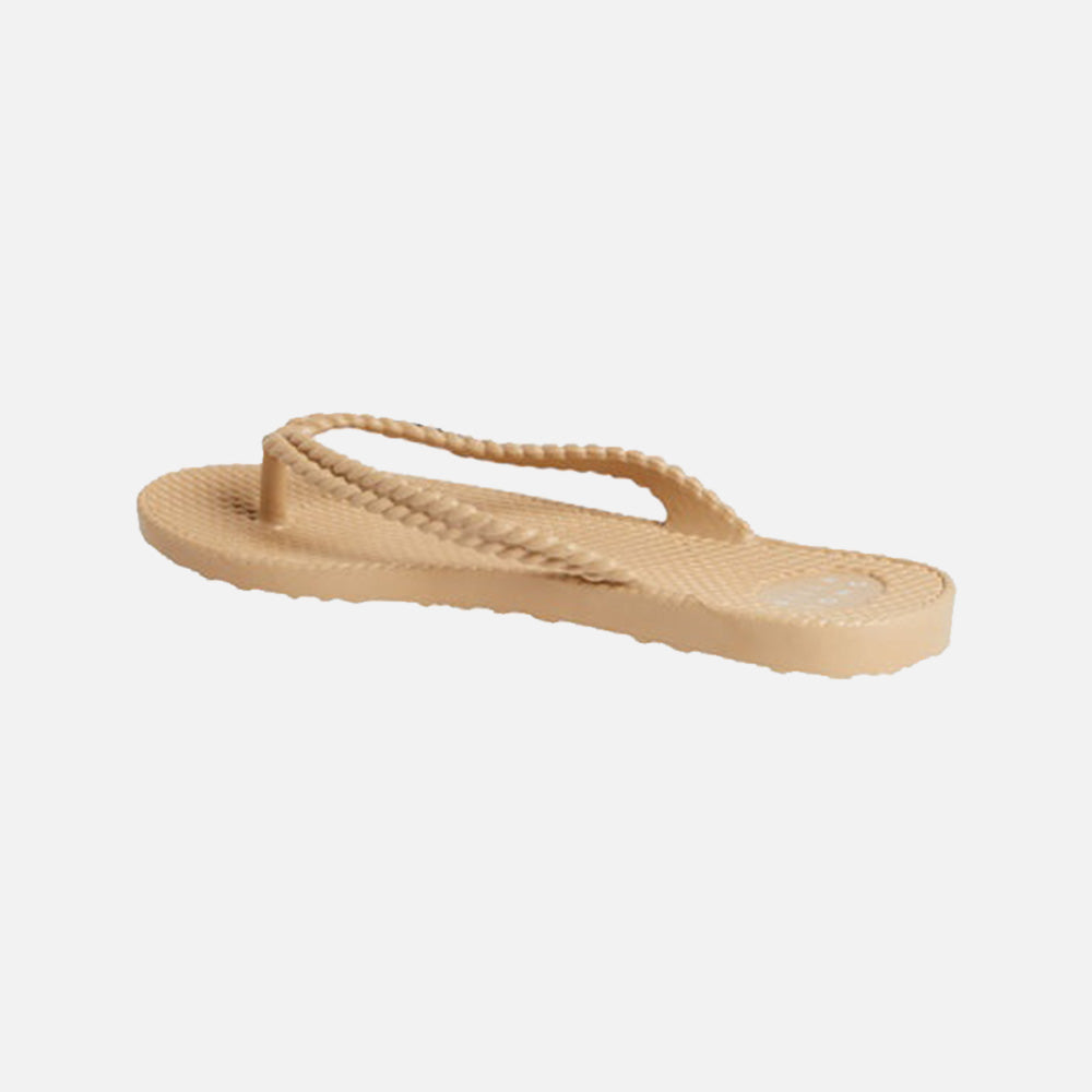 Kick Back Solid Thongs - Women