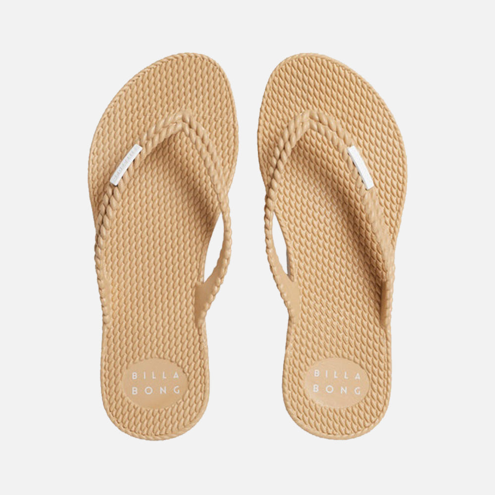 Kick Back Solid Thongs - Women