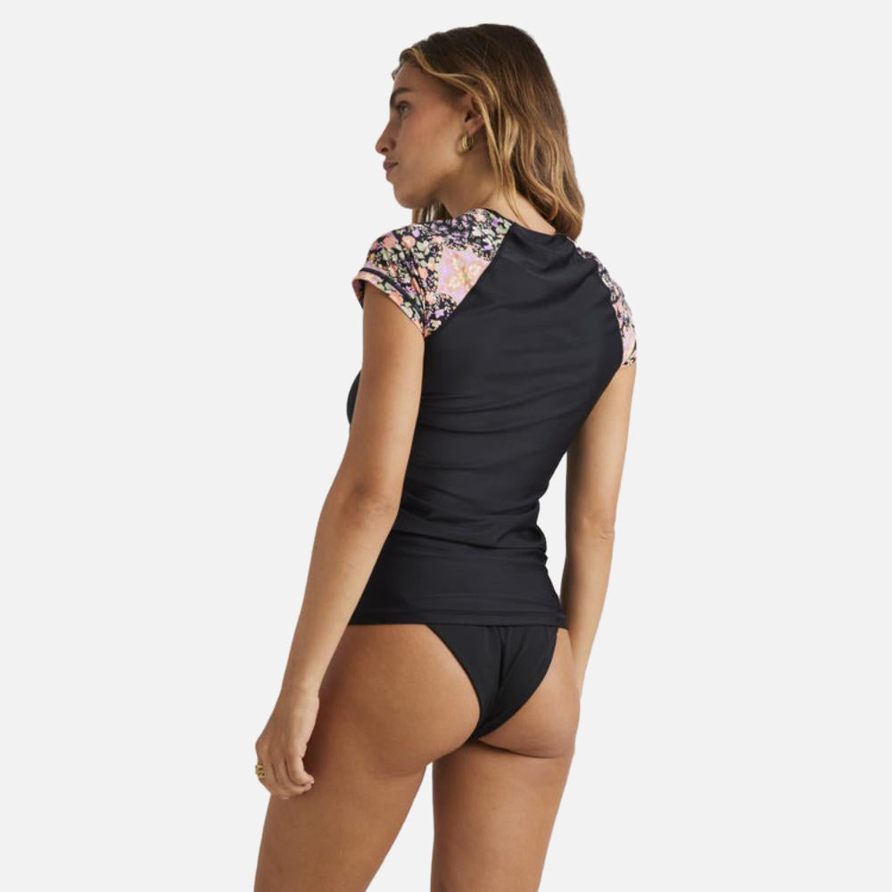 Sunrise Coast Wahine Short Sleeve Rash Vest - Women