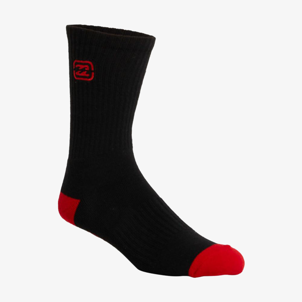 Bracket Wave Crew Socks - Men