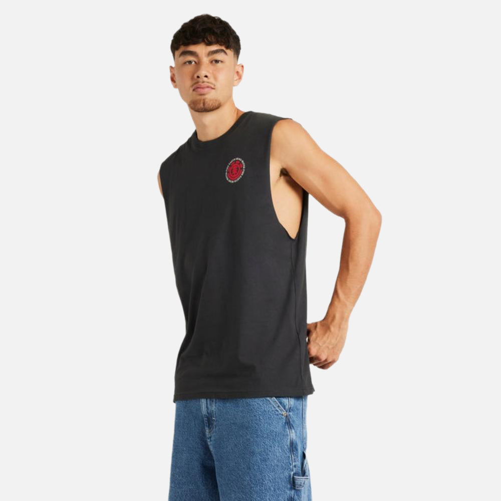 Seal Back Print Muscle Top - Men