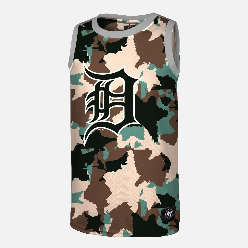 Detroit Tigers Digital Star Tank Top - Men