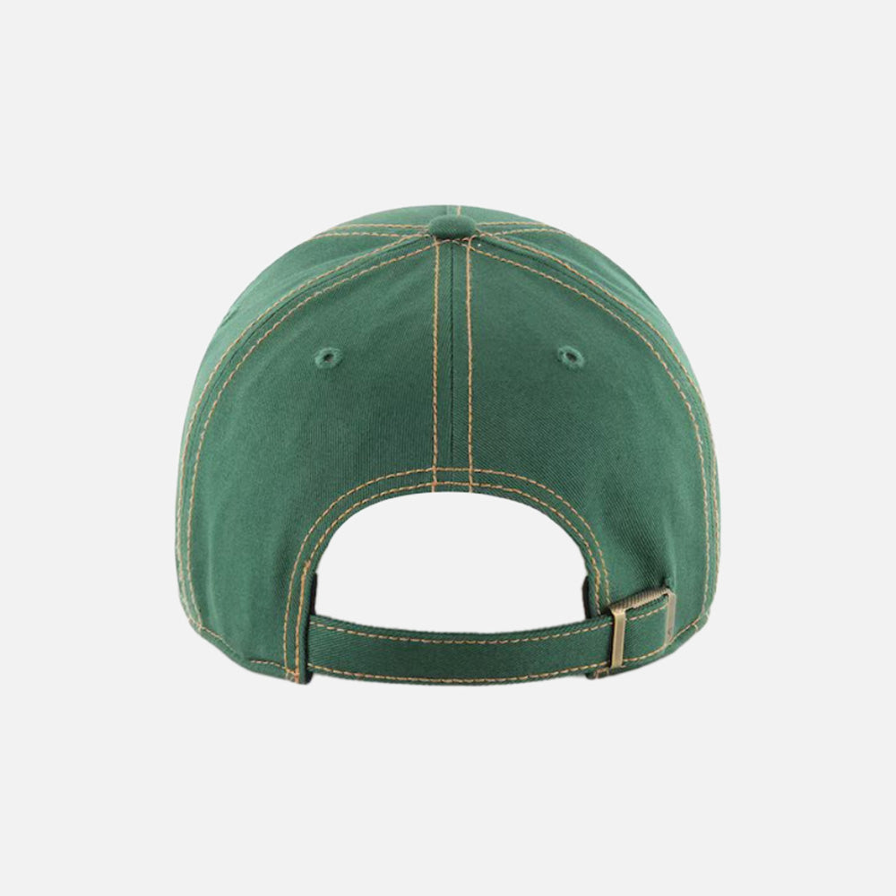 MLB Athletics Contrast Stitch Cotton Baseball Cap - Men