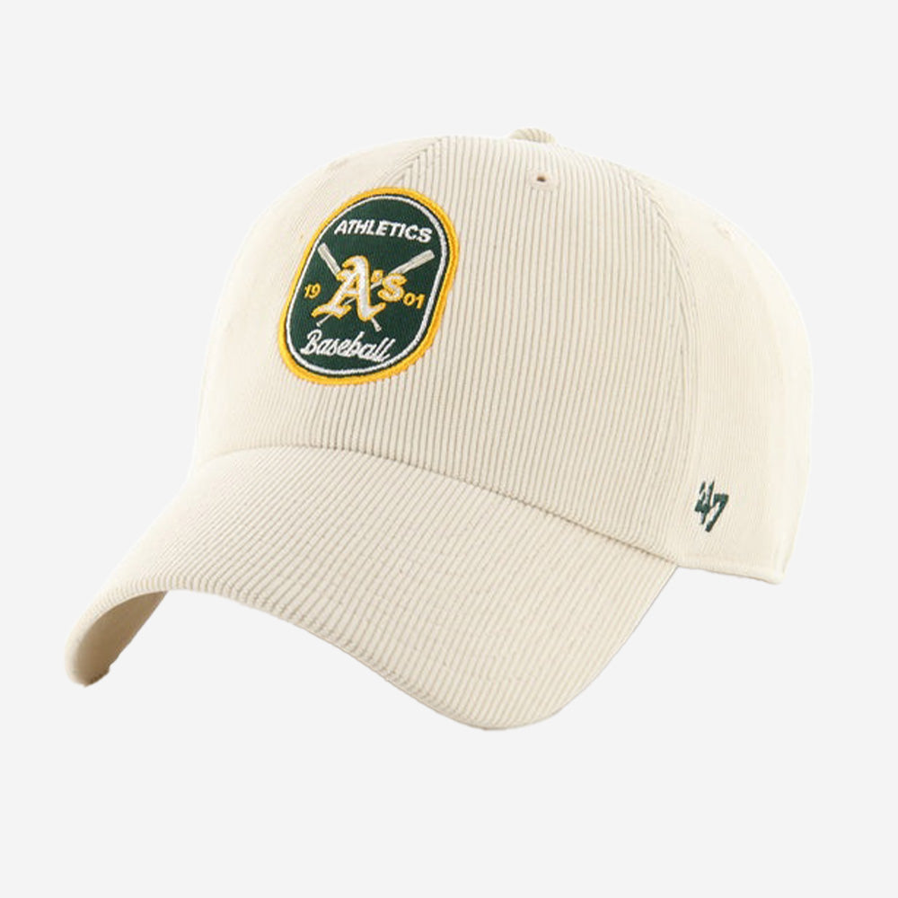 MLB Oakland Athletics Crosspatch Cord Clean UP Cap - Men