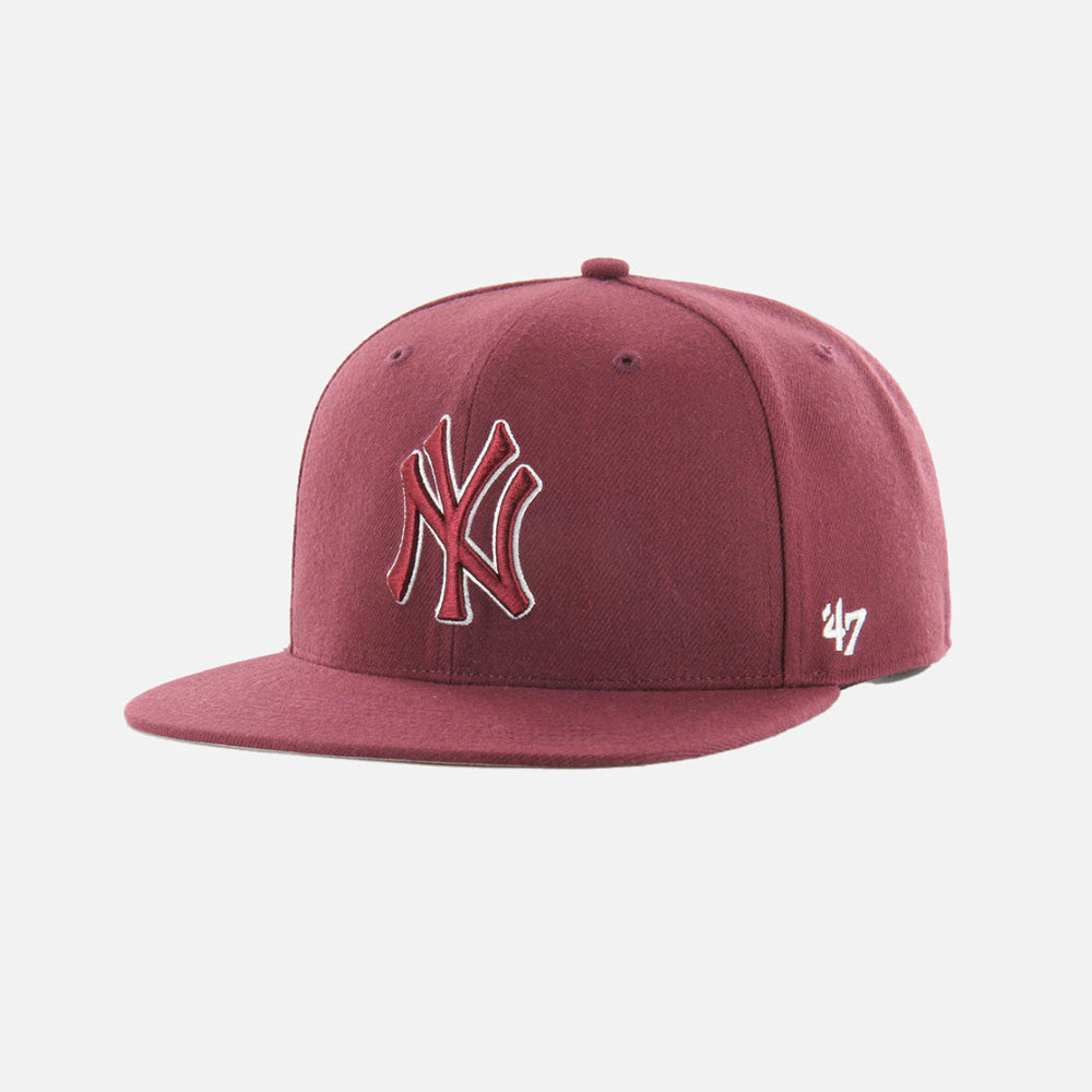 MLB New York Yankees No Shot Snapback Cap - Men