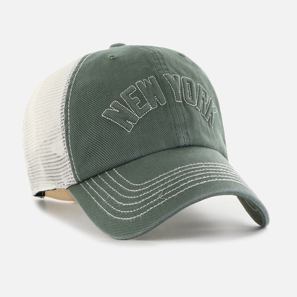 MLB New York Yankees Trailer Script Mesh Cap - Men
