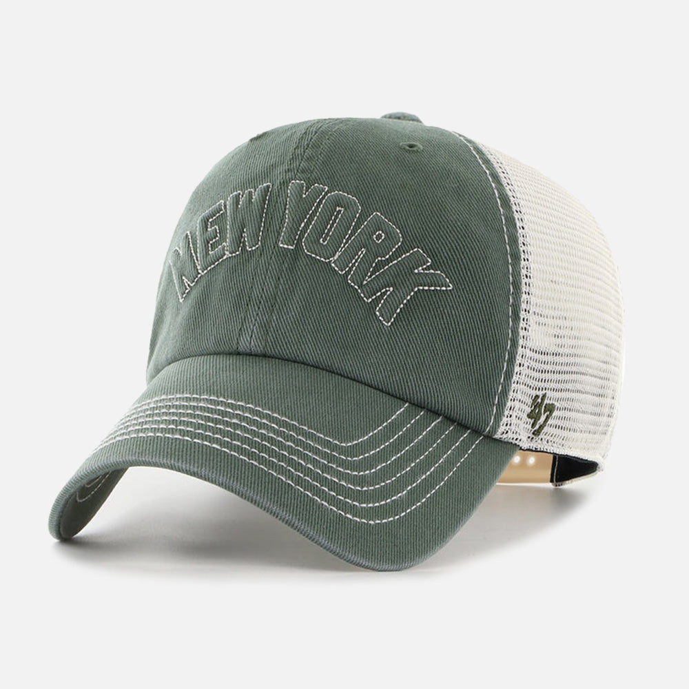 MLB New York Yankees Trailer Script Mesh Cap - Men