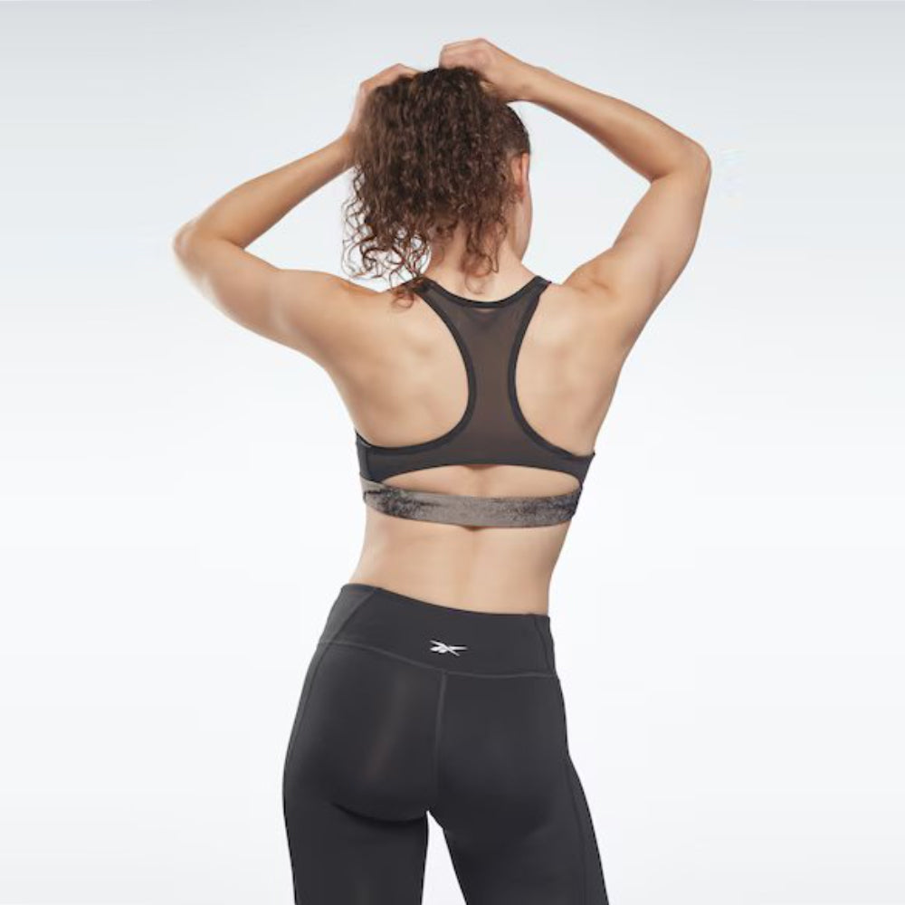 Lux Racer Jacquard Sports Bra - Women
