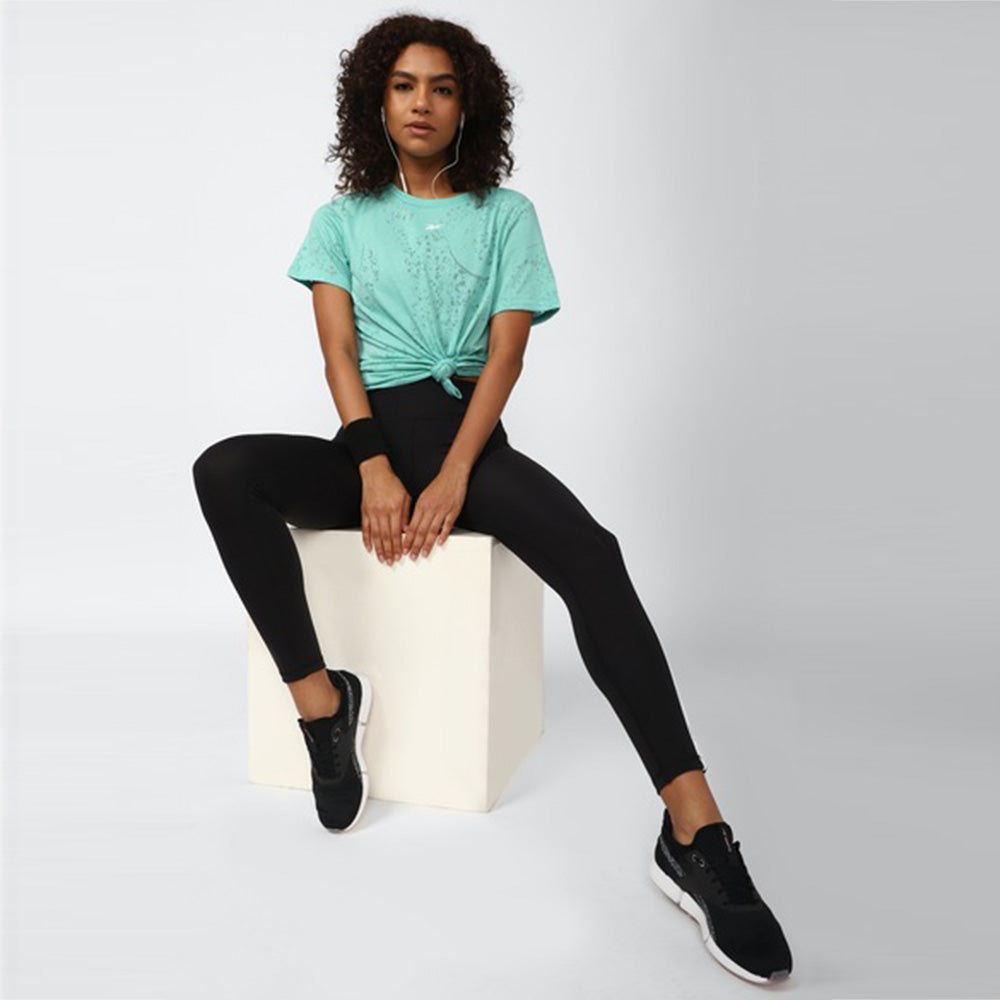 Tech Style Burnout Tee - Women