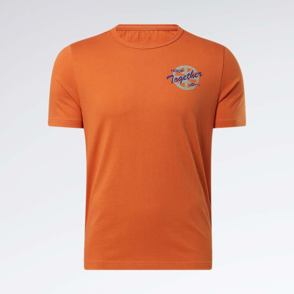 All Are Welcome Here Hoop Together Basketball T-Shirt - Men