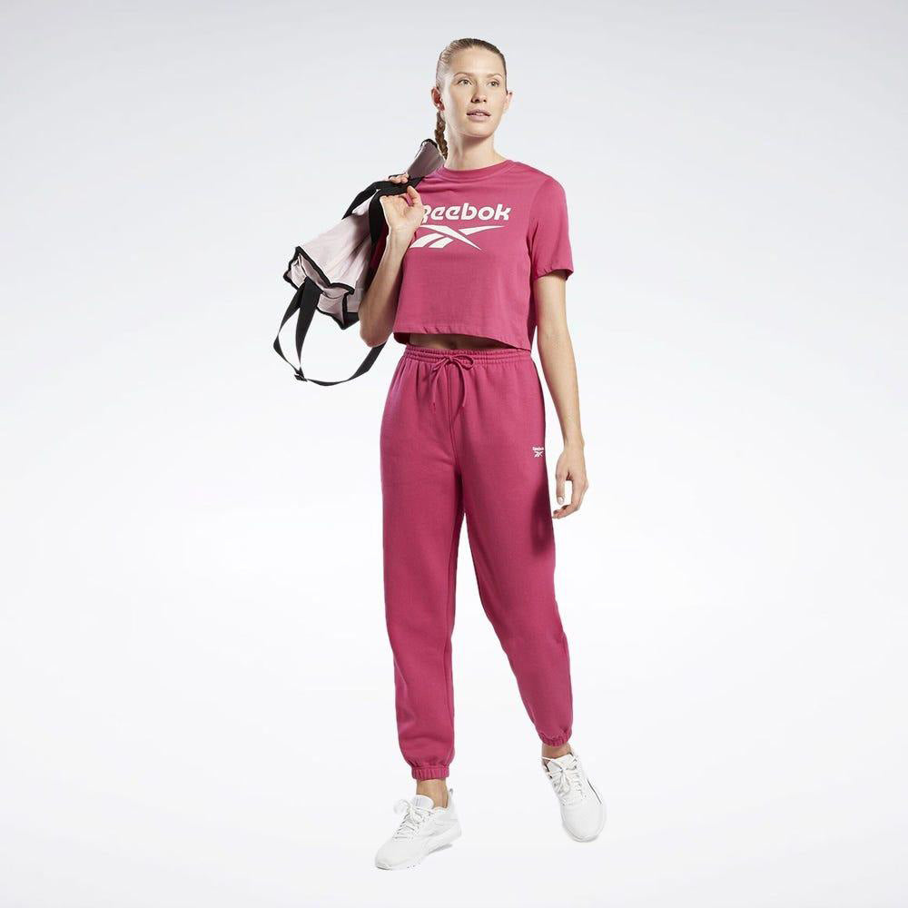Identity Big Logo Crop T-Shirt - Women