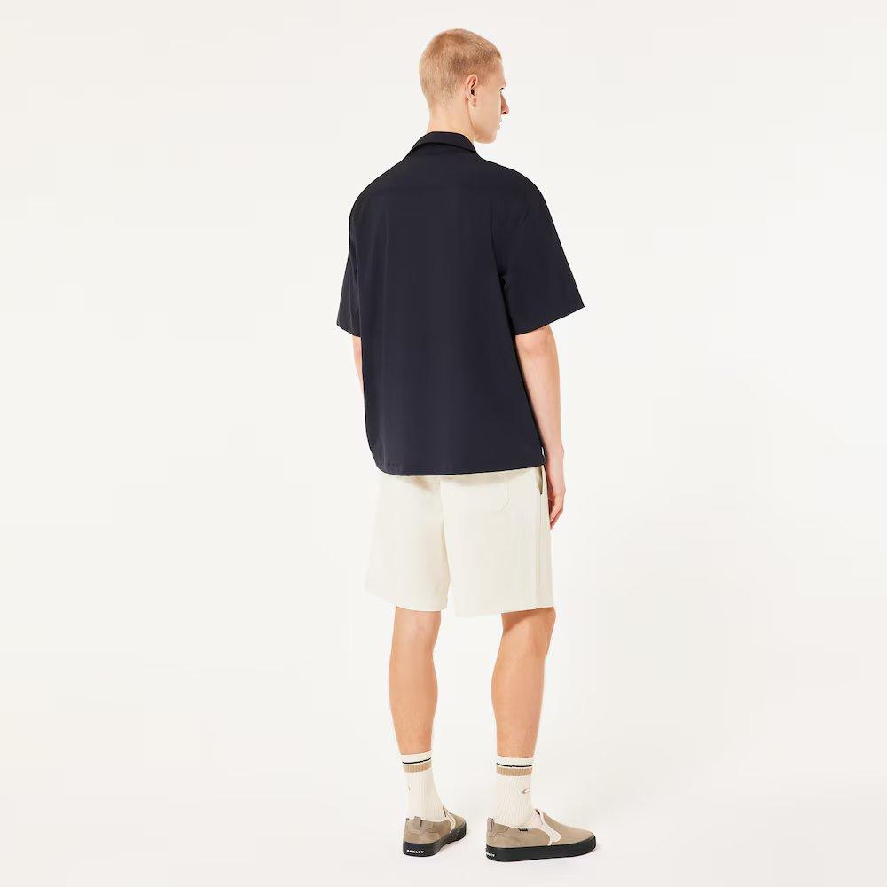Cuban Collar Short Sleeve Shirt - Men