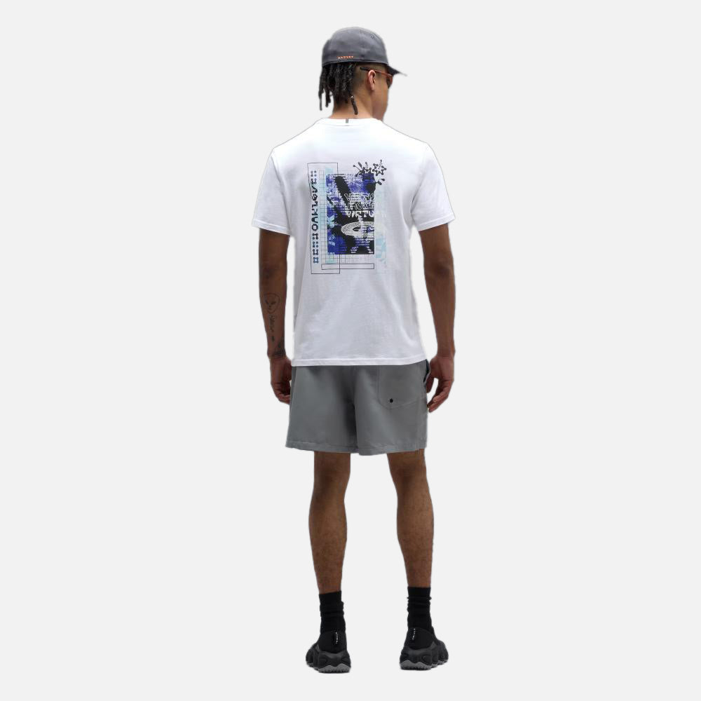 Futurescape Logo Hibiscus Tee - Men