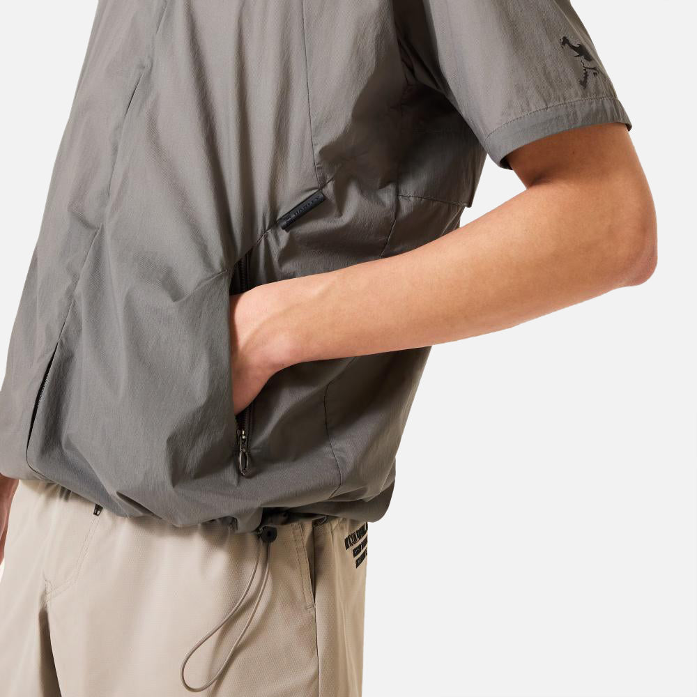 Skull Short Sleeve Airy Wind Jacket - Men