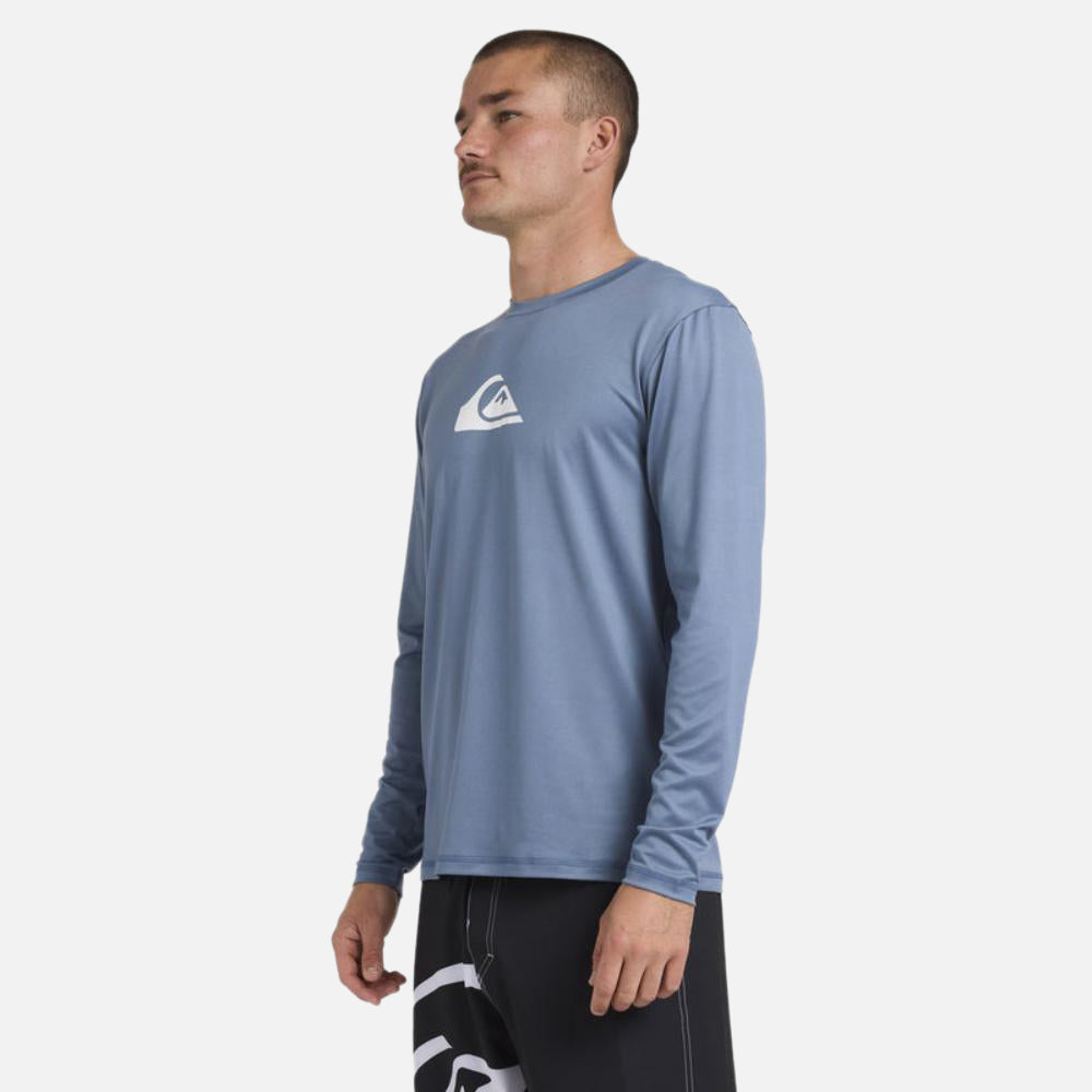 Solid Streak Long Sleeve Surf T-Shirt - Men