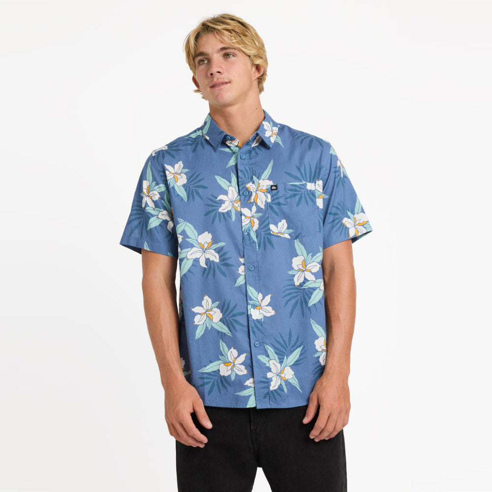 Apero Classic Floral Short Sleeve Shirt - Men