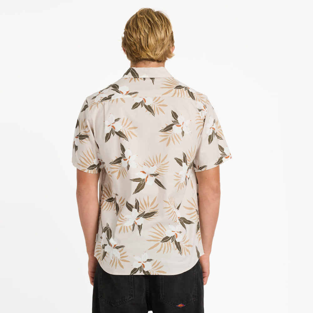 Apero Classic Floral Short Sleeve Shirt - Men