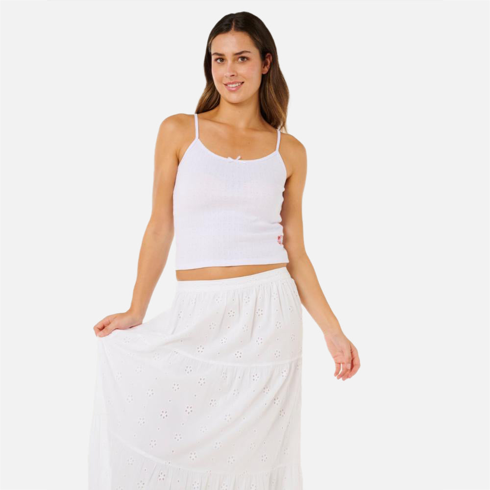 Oasis Broderie Maxi Skirt - Women