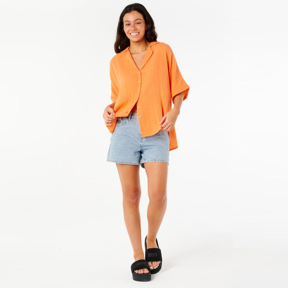 Premium Surf Short Sleeve Shirt - Women