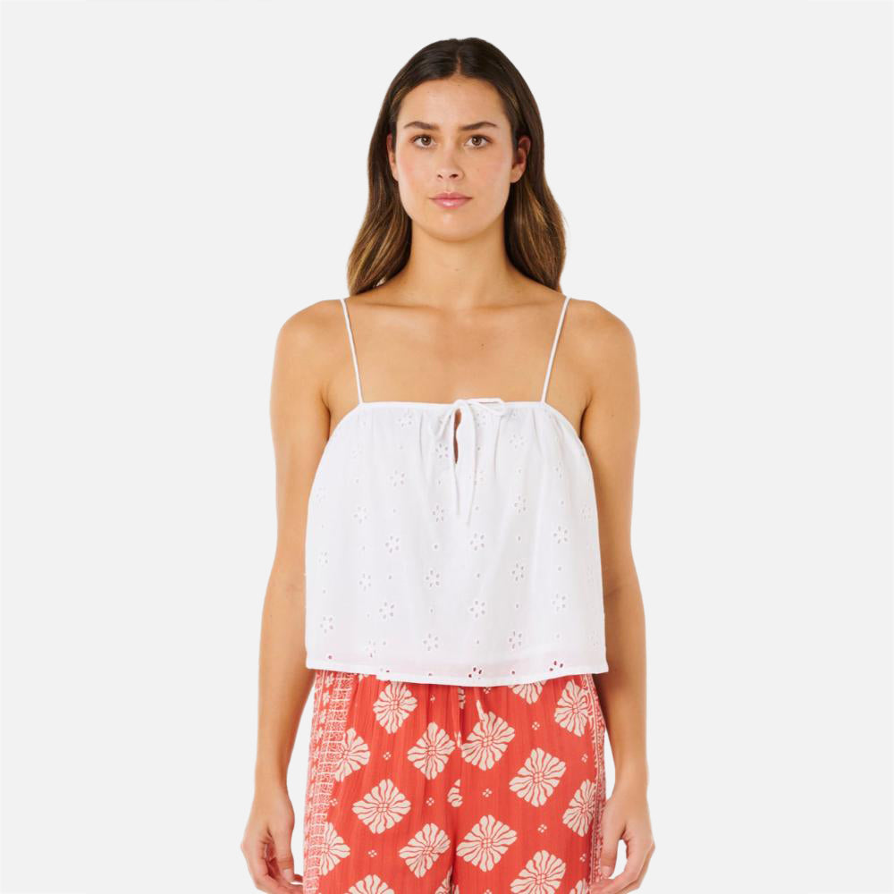 Oasis Broderie Top - Women