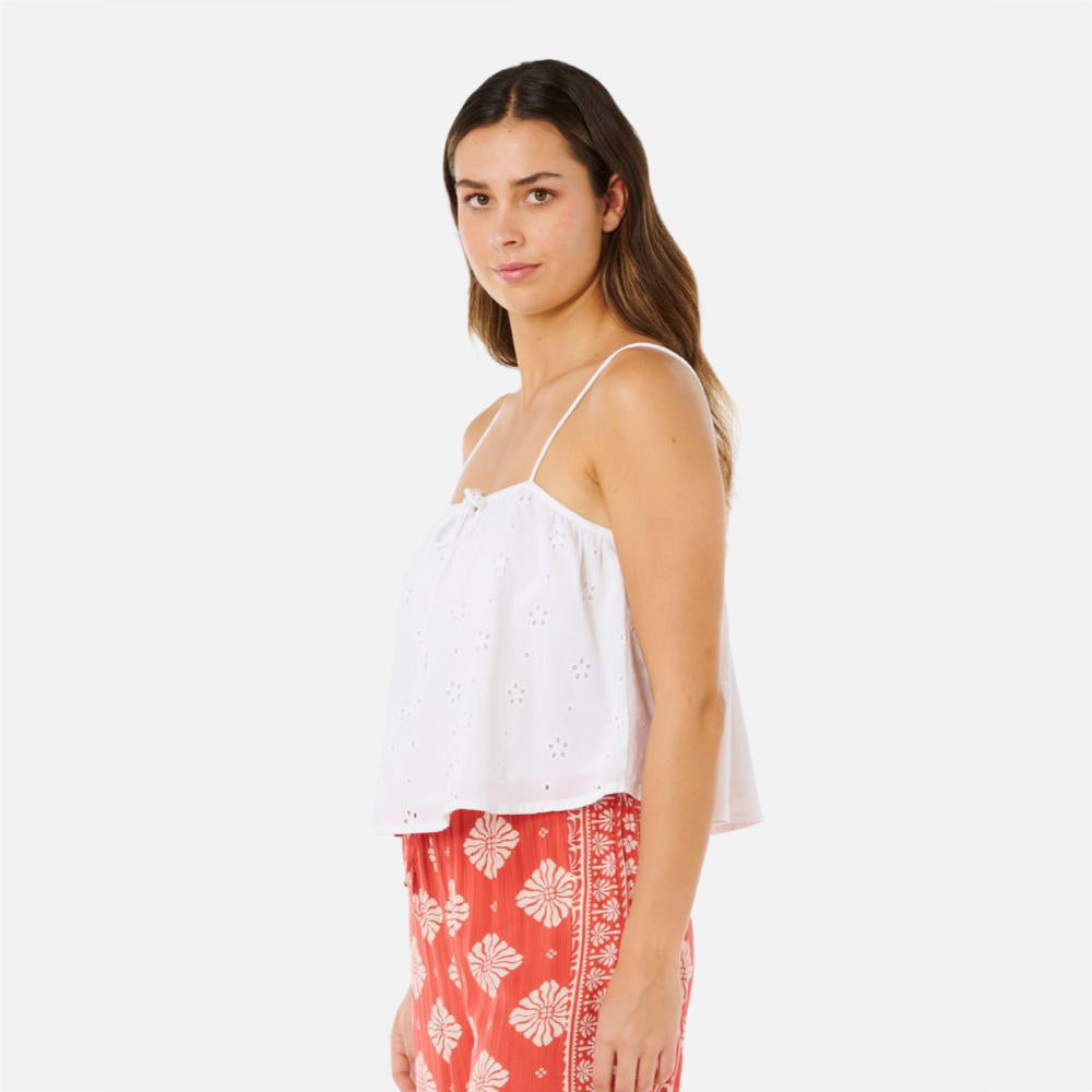 Oasis Broderie Top - Women
