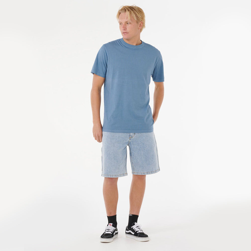 Plain Wash Relaxed Tee - Men