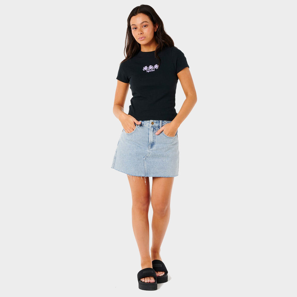 Neon Isles Fitted Tee - Women