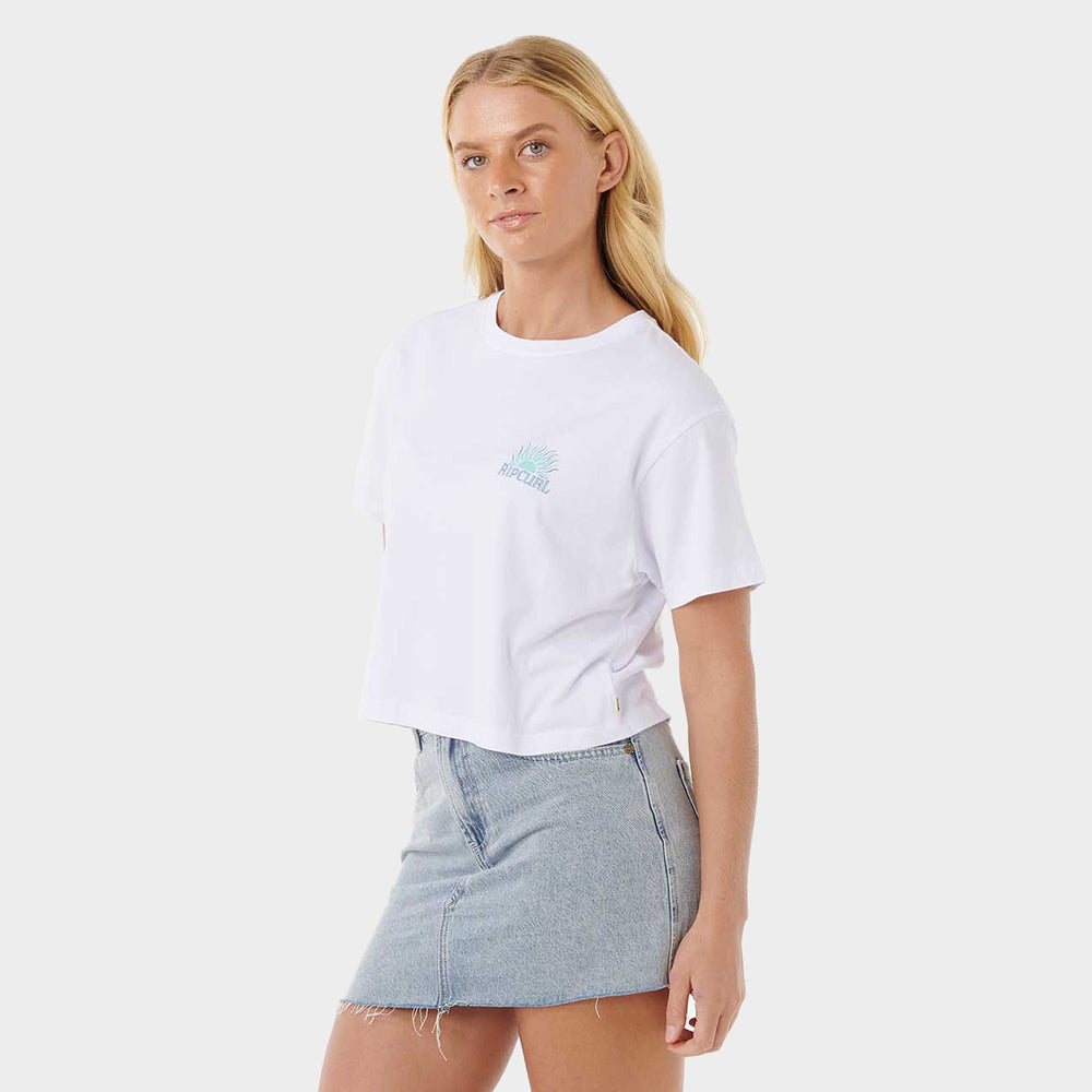 Sunrise Crop Tee - Women