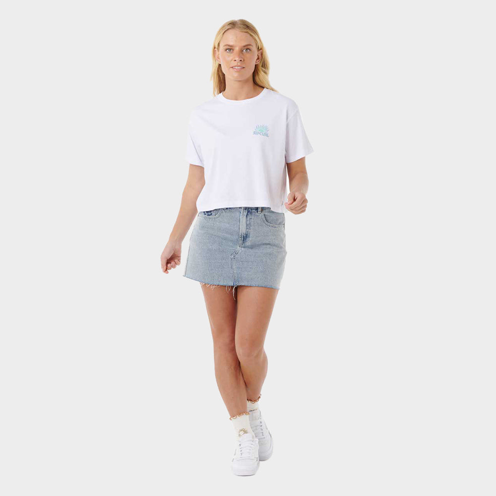Sunrise Crop Tee - Women
