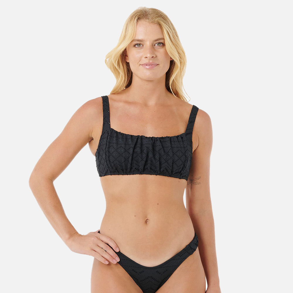 San Carlos Broderie D-DD Crop Bikini Top - Women
