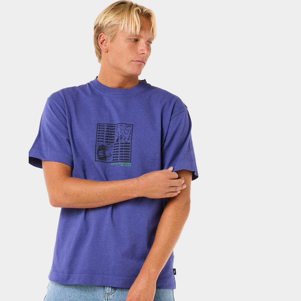 Raw Energy Zine Tee - Men