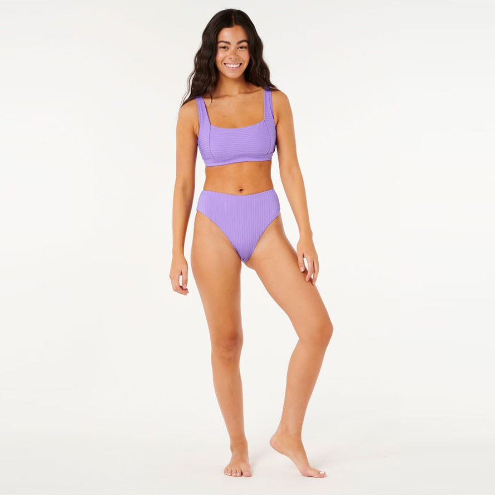 Premium Surf Retro High Good Coverage Bikini Bottom - Women