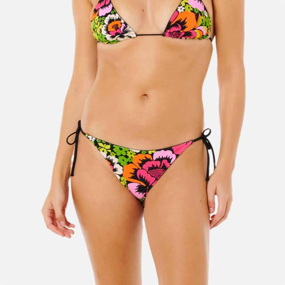 Carioca Reversible Tie Side Cheeky Coverage Bikini Bottom - Women