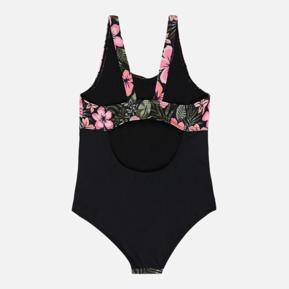 Active Floral One Piece Swimsuit - Kids