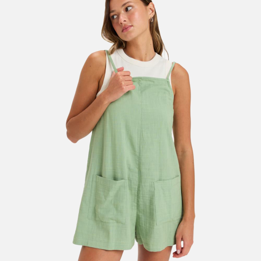 Lavender Haze Strappy Romper - Women