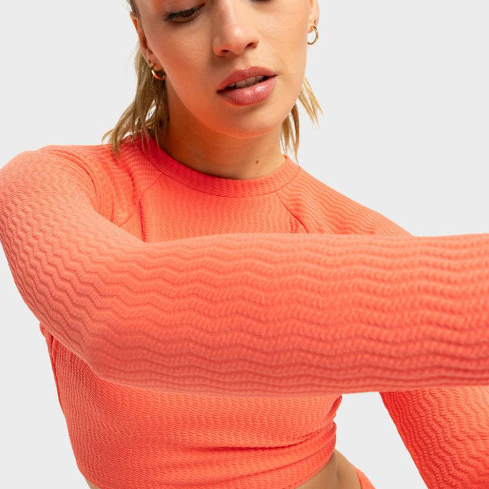 Lagos Crop Top Lycra Rash Vest - Women