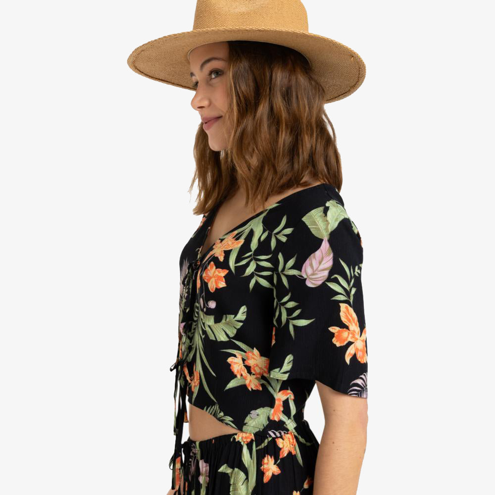 Pink Sunset Flowy Top - Women