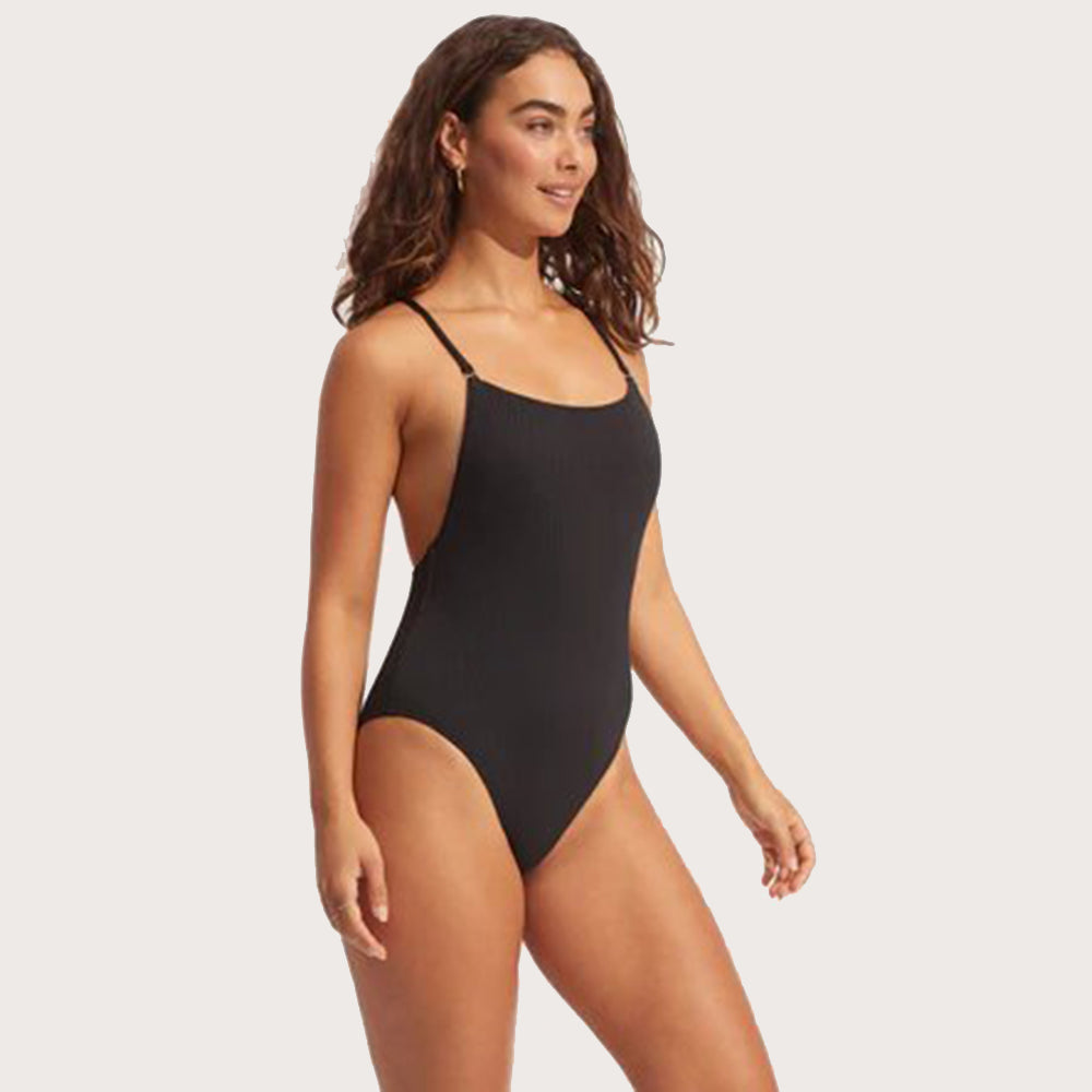 Sea Dive Scoop Neck One Piece - Women