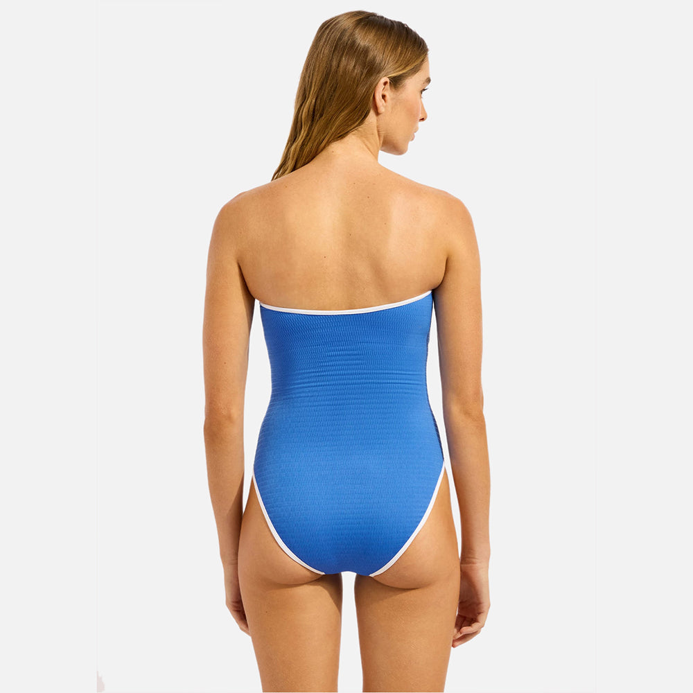 Beach Bound Bandeau One Piece Swimsuit - Women