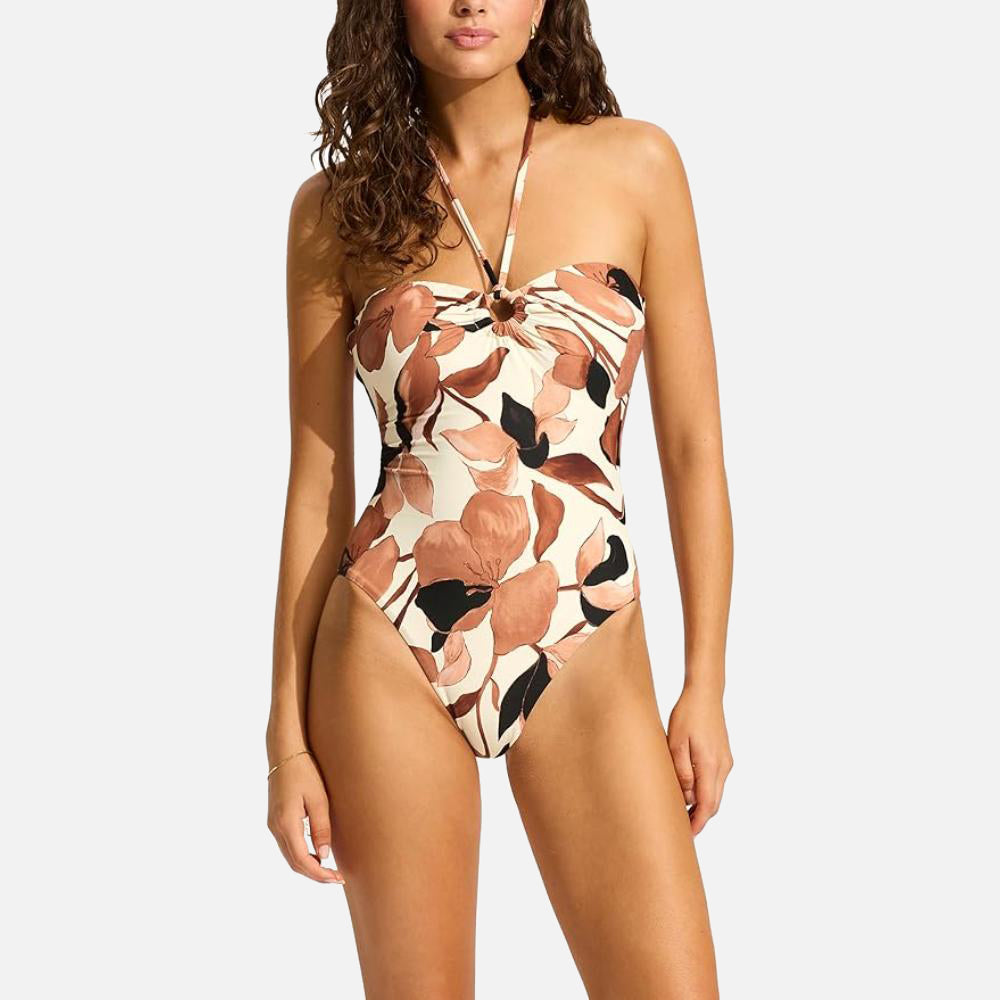 Secret Garden Wireless Strapless One-Piece Swimsuit - Women
