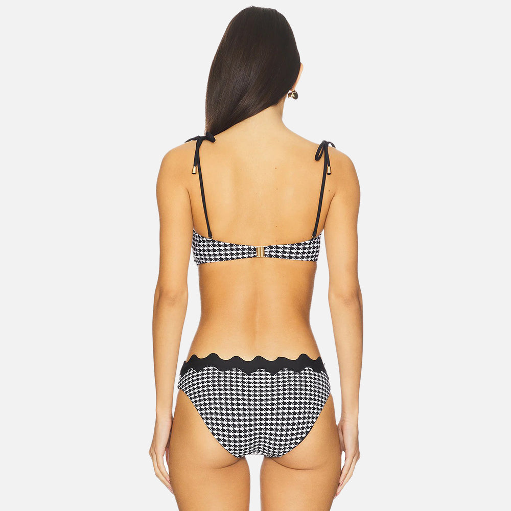 Gia Ric Rac Bustier Bandeau Bikini Top - Women