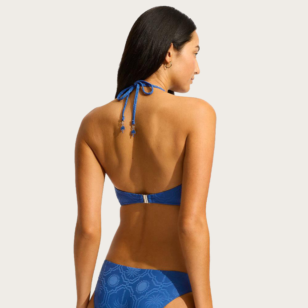 Oasis Diamond Wire Bandeau Bikini Top - Women