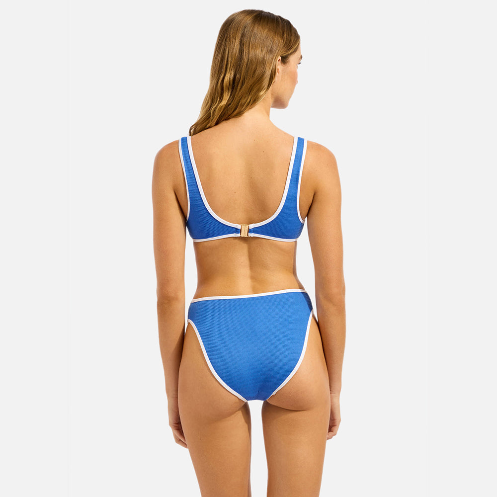 Beach Bound Ring Front Triangle Bikini Top - Women